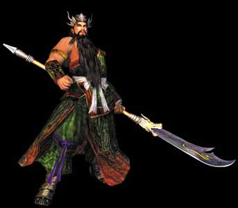 Guan Yu Dynasty Warriors 3 Official Render Art