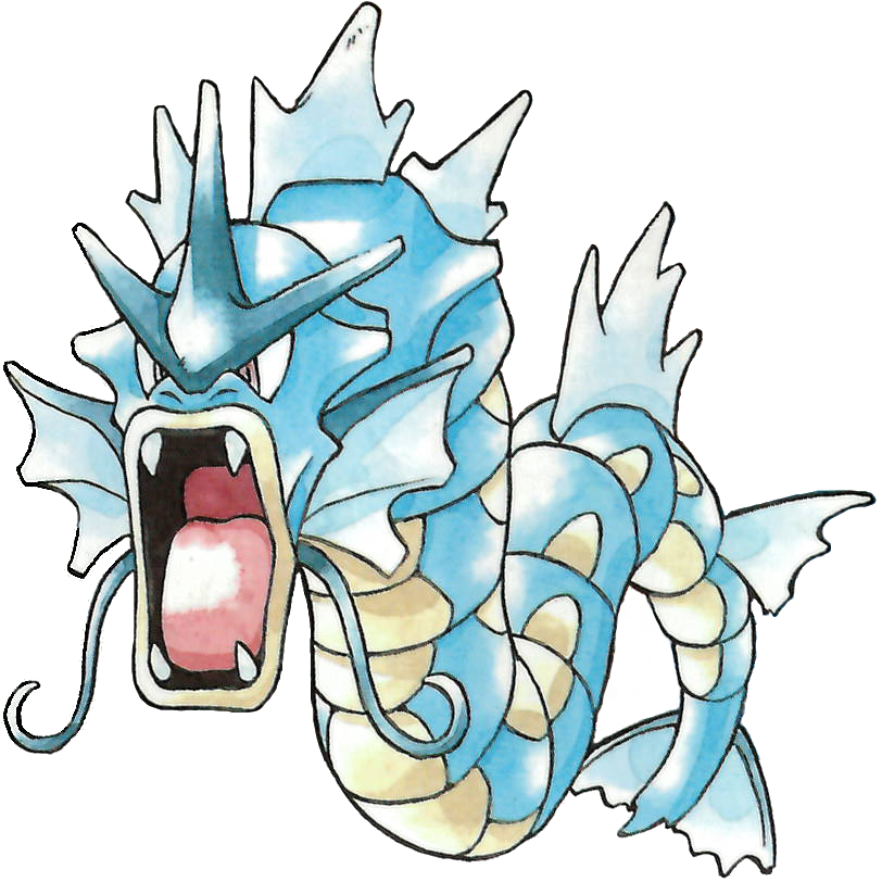 Gyarados From Pok mon Game Art