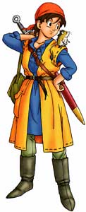 Hero Dragon Quest VIII Official Game Art 2