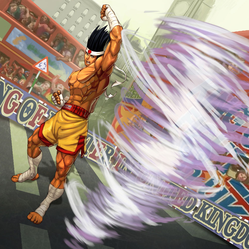 Joe Higashi from Fatal Fury & KOF - Game Art