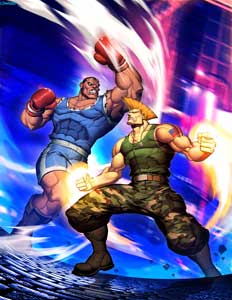 Street Fighter Unlimited Cover Art #2 Balrog vs Guile