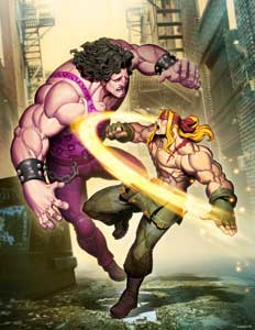Street Fighter Unlimited Cover Art #8 Hugo vs. Alex