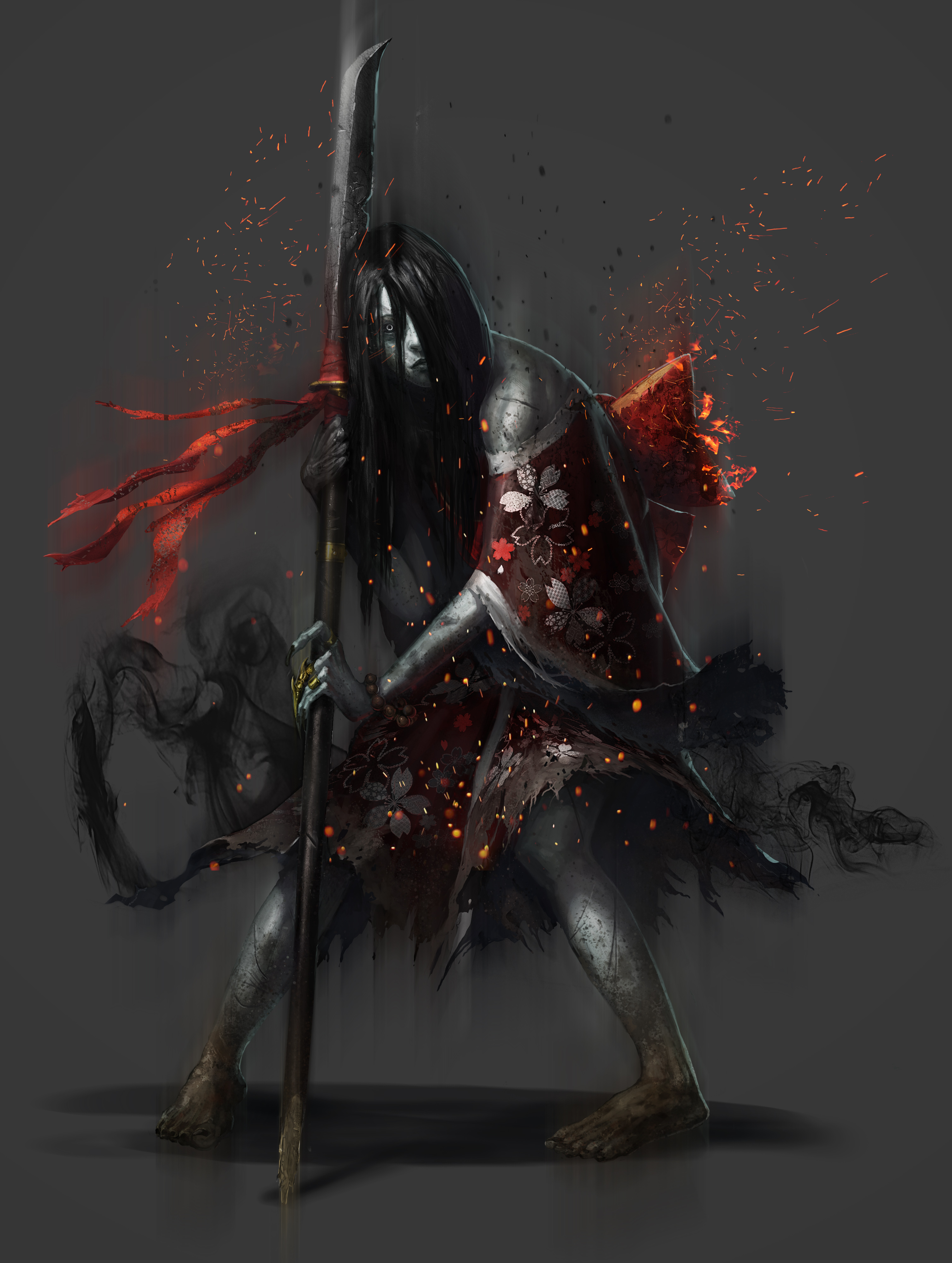 Hisako from Killer Instinct - Game Art3015 x 4000