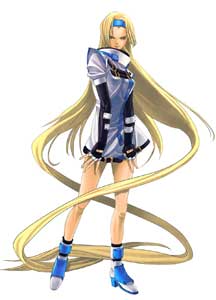Millia Rage Guilty Gear Isuka Official Game Art
