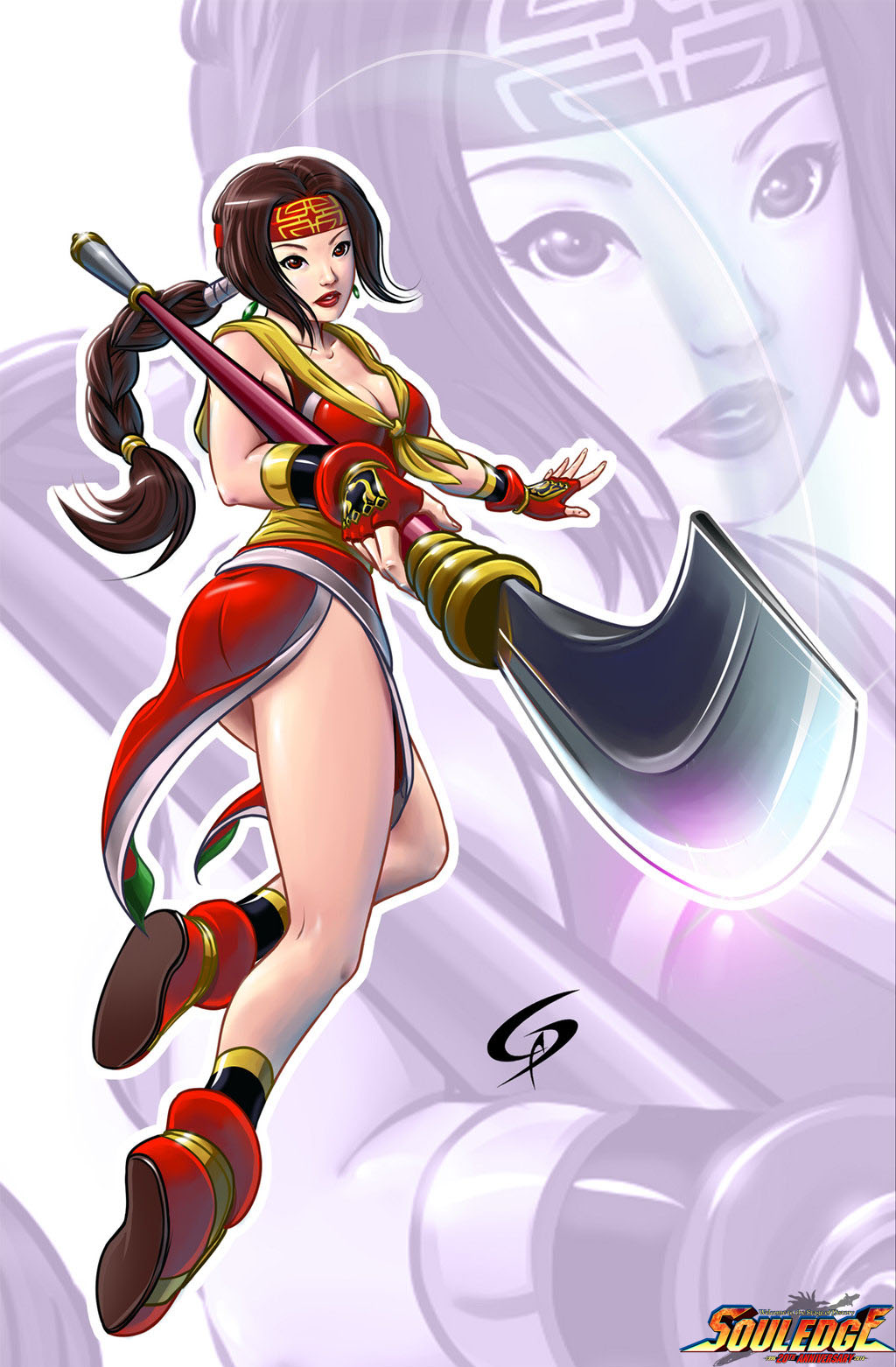 Seung Mina from SoulEdge Game-Art-HQ Tribute by Dreamgate-Gad