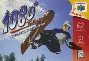 1080° Snowboarding N64 Cover