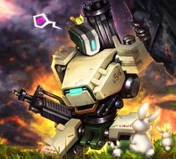 Bastion from Overwatch by AyaSap