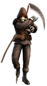 Hunk Resident Evil The Mercenaries 3D Official Art Alternate Costume