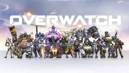 Overwatch Character Group Poster Wallpaper Art 2