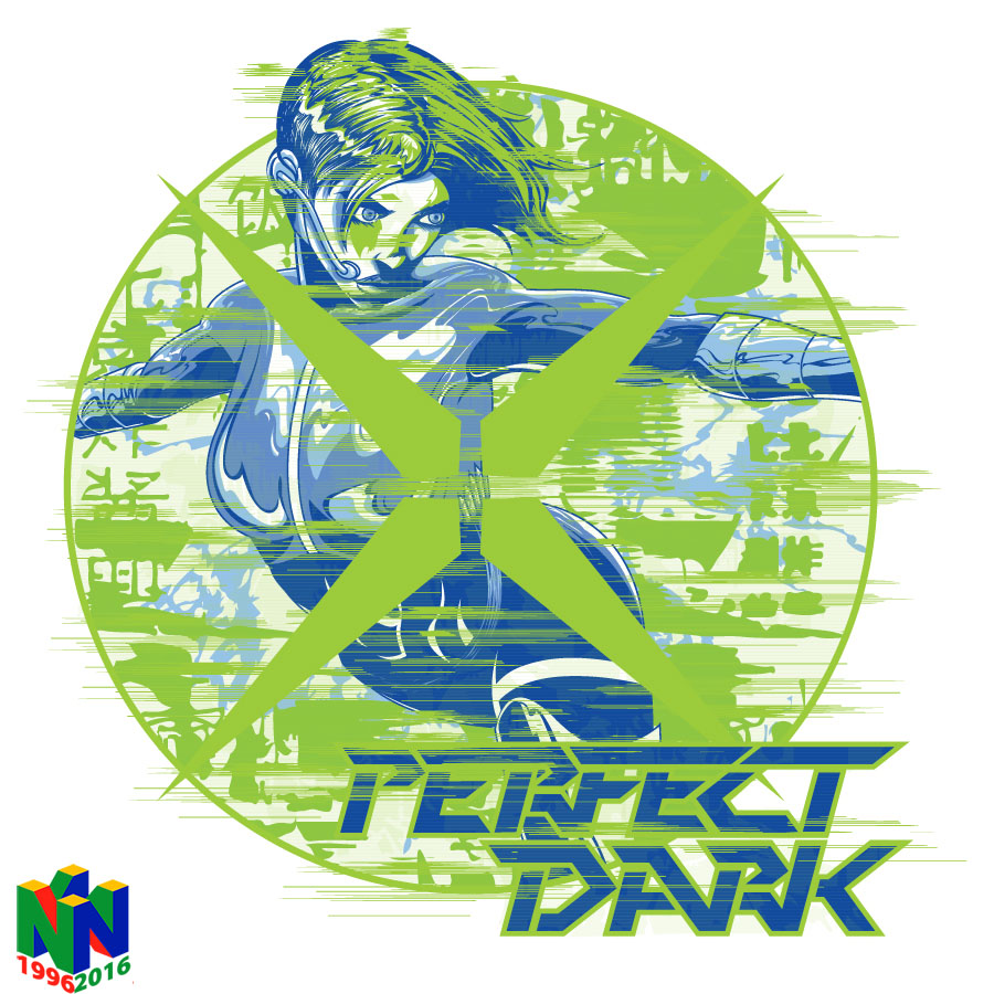 Perfect Dark Nintendo 64 Tribute on Game-Art-HQ by Chris Hegland