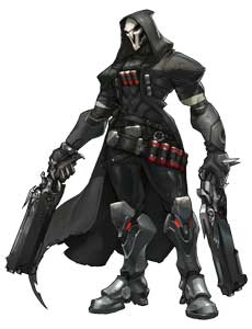 Reaper Overwatch Official Game Art Render