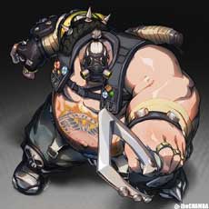 Roadhog from Overwatch by TheChamba