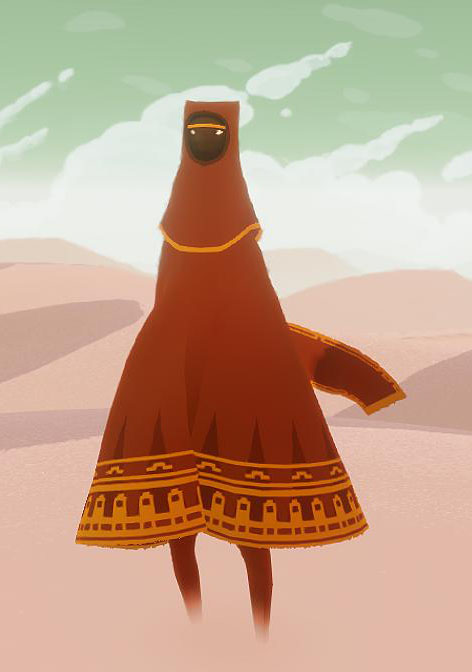 The Traveller from Journey Concept Art Thumb