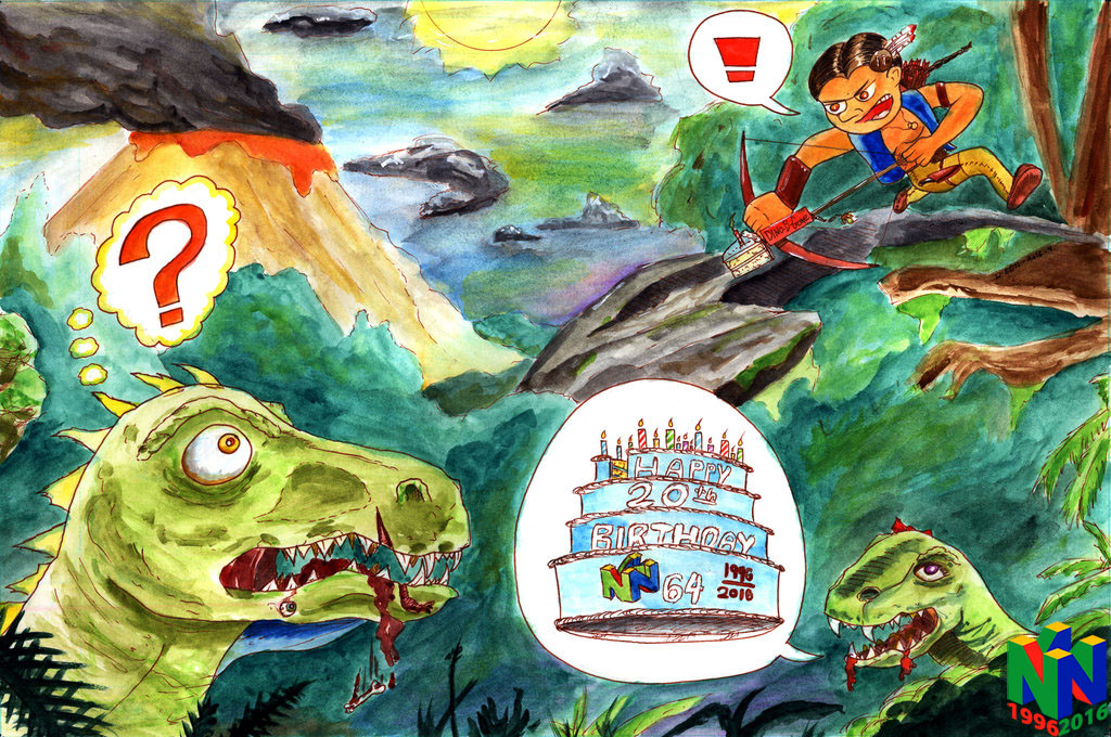 Turok Dinosaur Hunter Nintendo 64 Tribute on Game-Art-HQ by SurfTiki