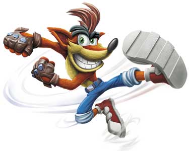 Crash Bandicoot Skylanders Imaginators Official Game Art Render