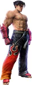 Jin Kazama Tekken 6 Official Game Art Render