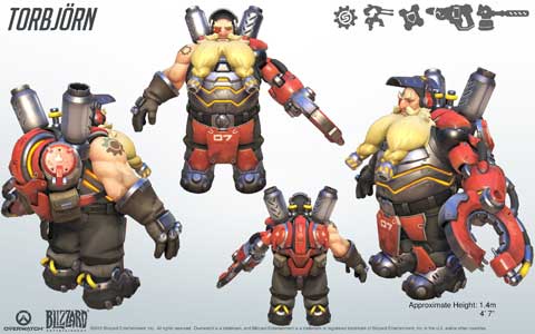 Torbjörn Overwatch Reference Image