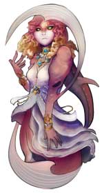 Queen Rutela from Zelda TP in Link's Friendlist