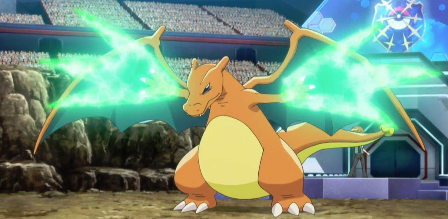 006 Charizard used Dragon Claw and Flamethrower!