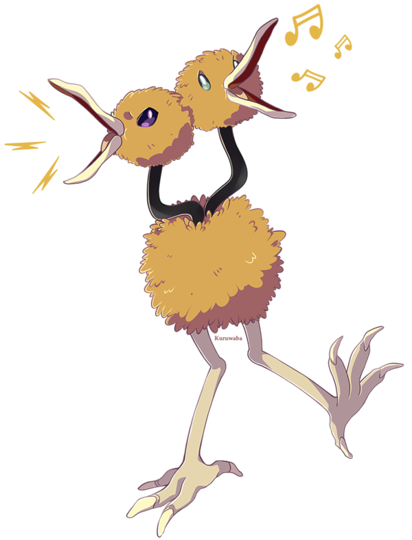 doduo-used-growl-by-quartette