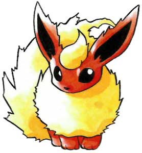 flareon-pokemon-red-and-green-official-art