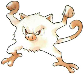 mankey-pokemon-red-and-green-official-art