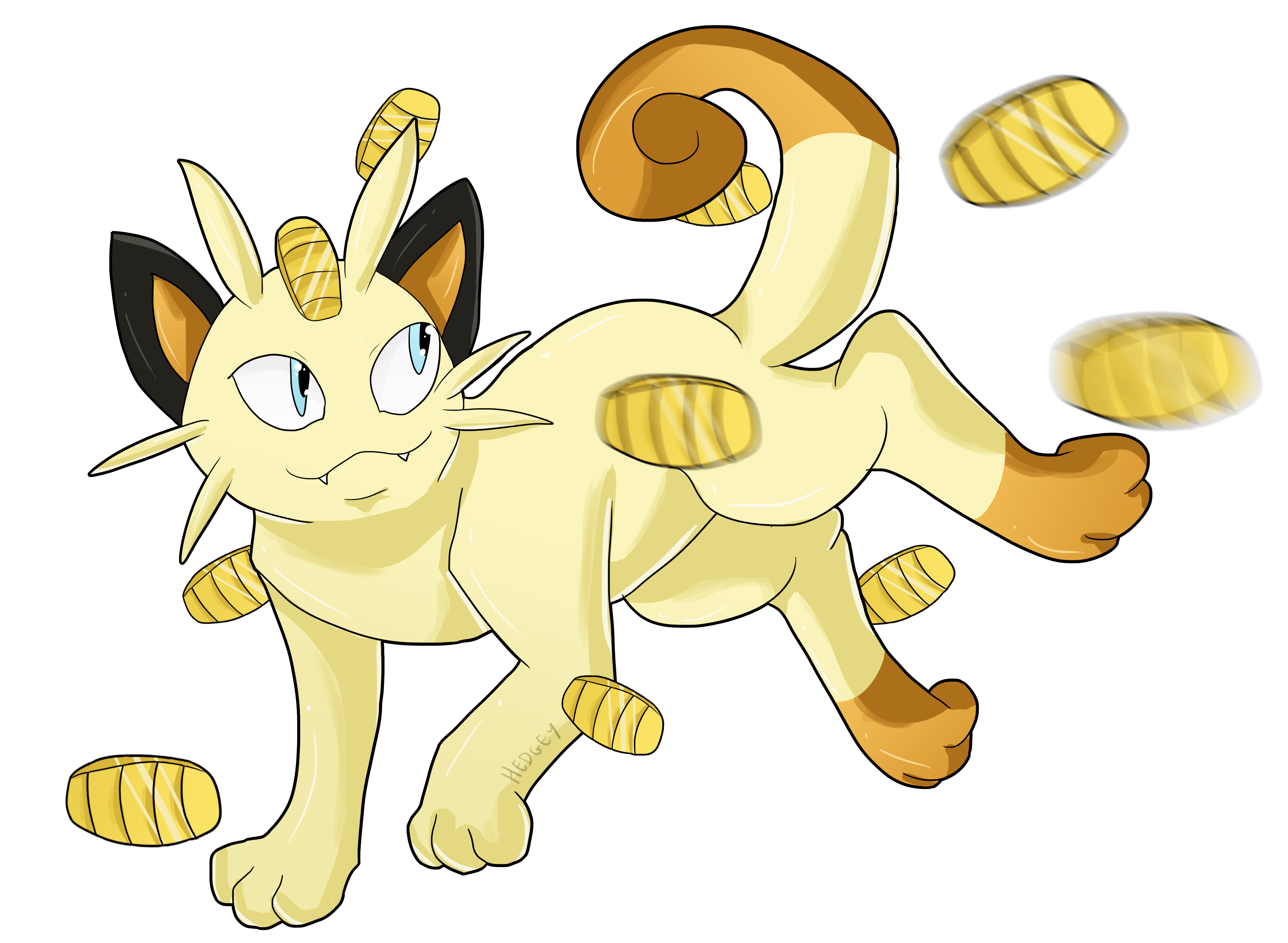 meowth-used-payday-pokemon-art-tribute-on-game-art-hq-by-hedgey