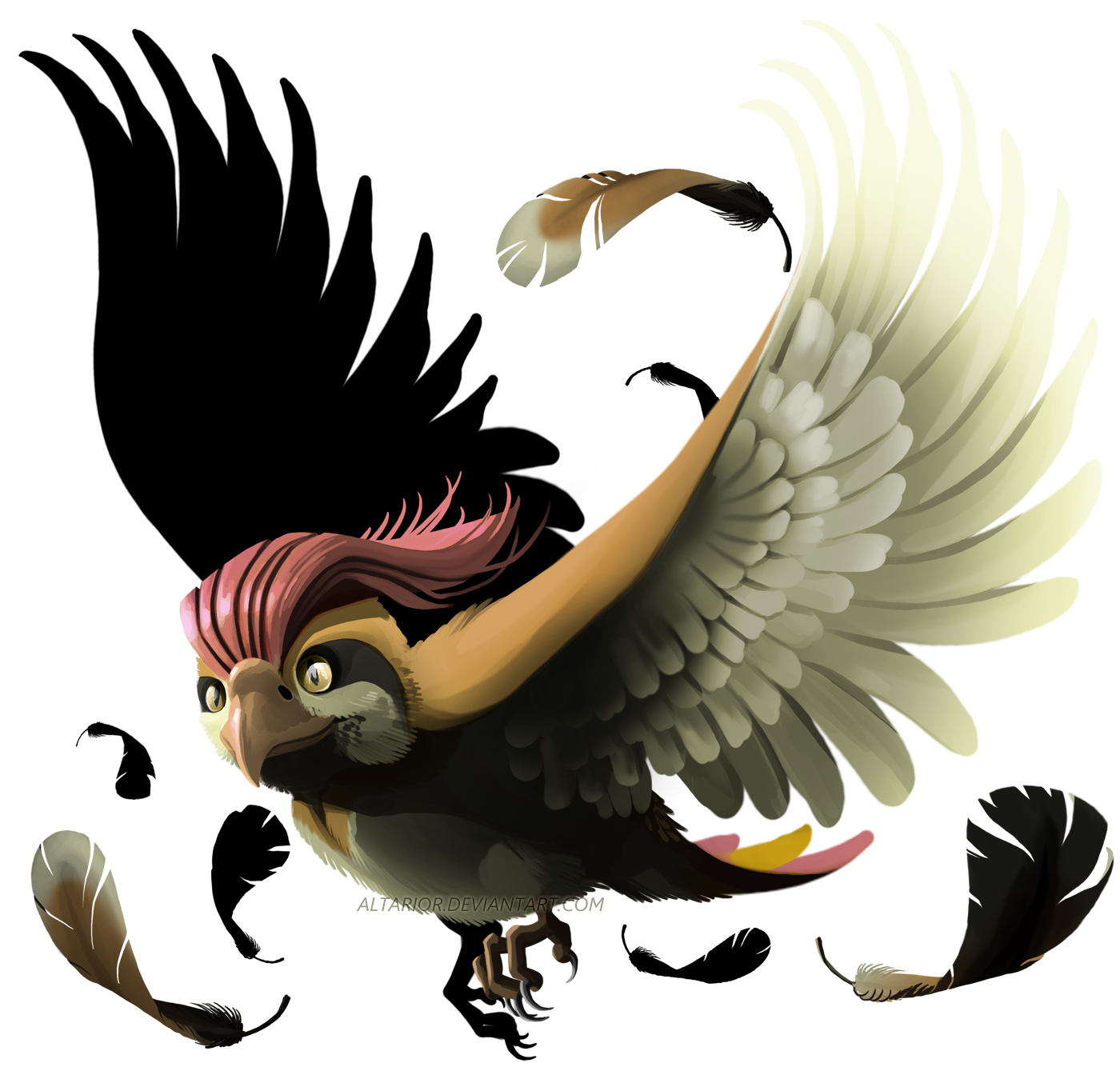 pidgeotto-used-feather-dance-by-altarior