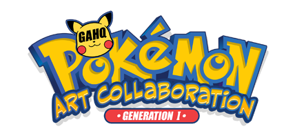 Pokemon Gen I Art Collaboration Logo by SuperEdco