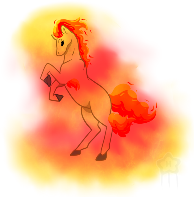 ponyta-used-flame-charge-by-silverthecreator