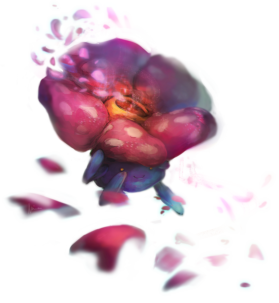 vileplume-used-petal-dance-game-art-hq-pokemon-art-tribute-by-naiichie