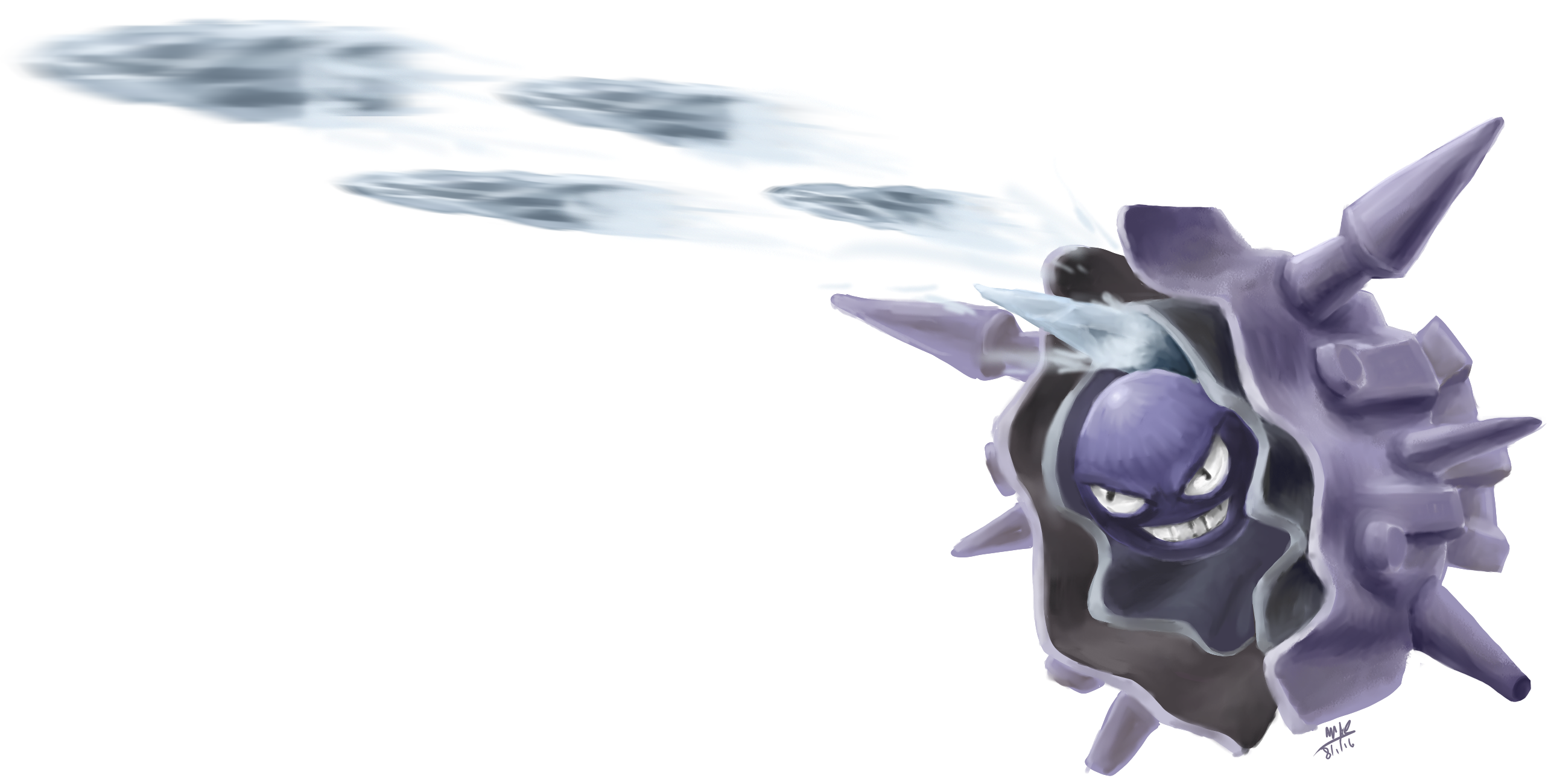 cloyster-used-icicle-spear-by-yggdrassal