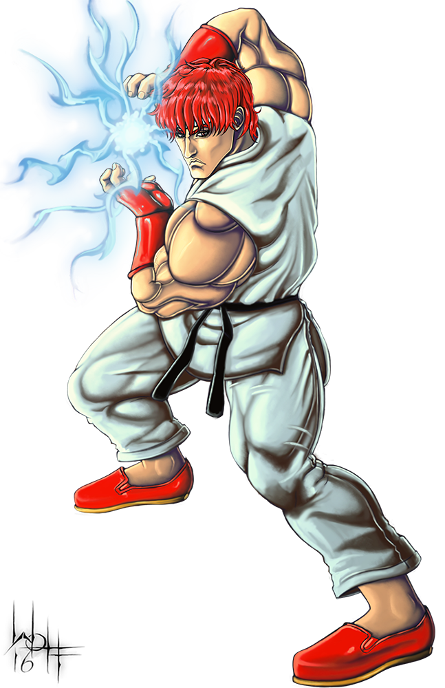 Ryu - anime  Street fighter art, Ryu street fighter, Street fighter  characters