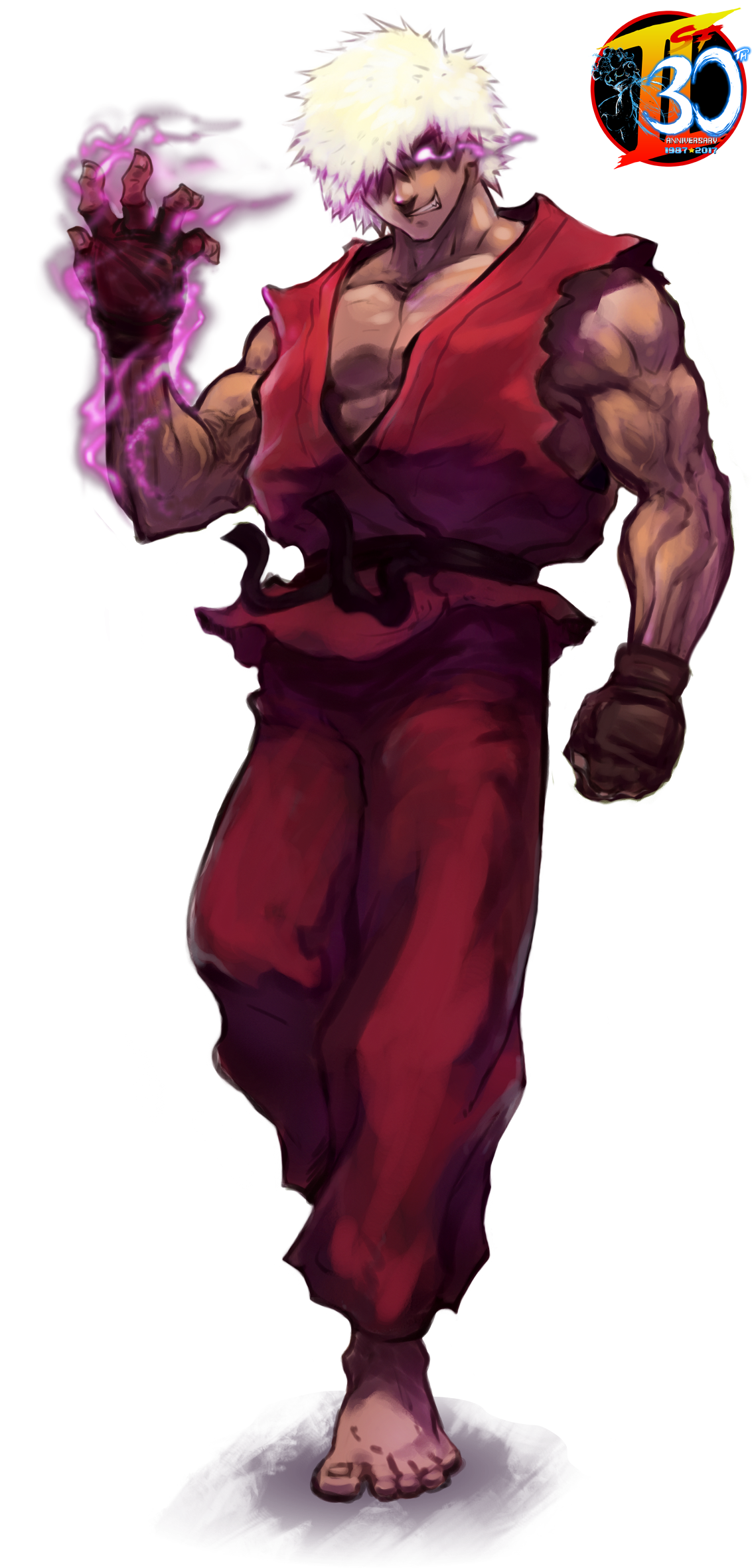 Our Street Fighter 30th Tribute Violent Ken t exclusive to SNK vs Cap anymore
