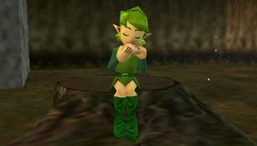 Saria from The Legend of Zelda in the GA-HQ Video Game Character DB