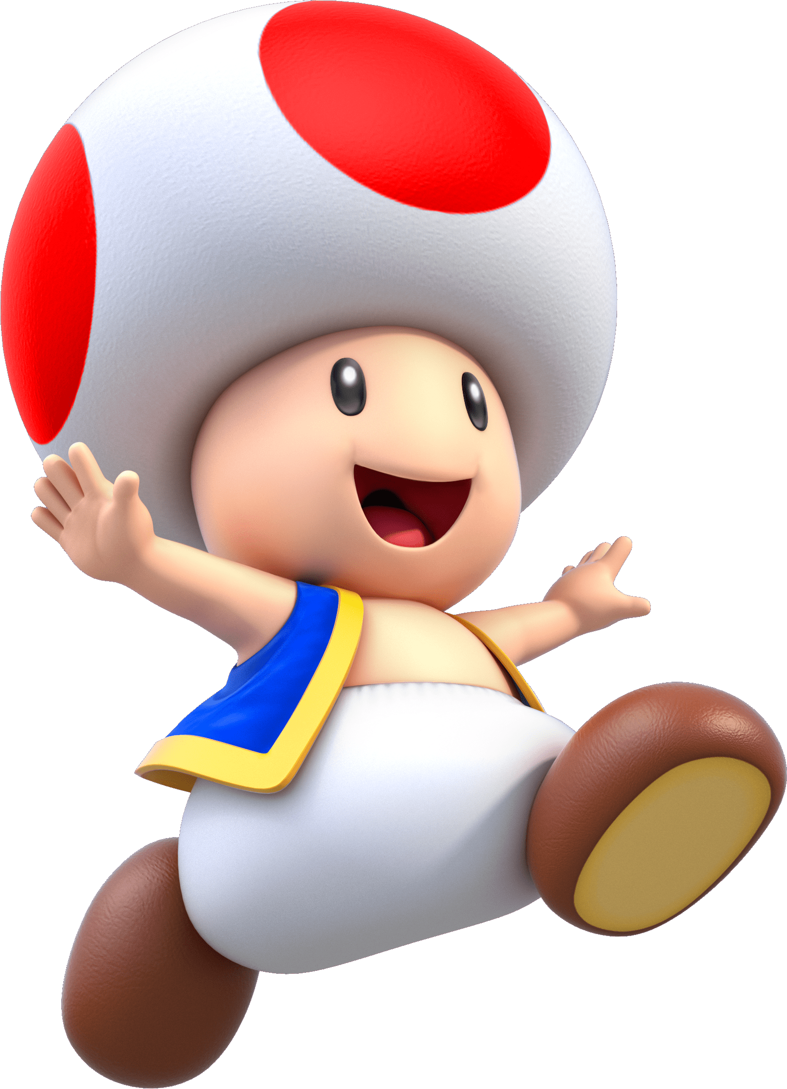 Toad from Super Mario – Game Art