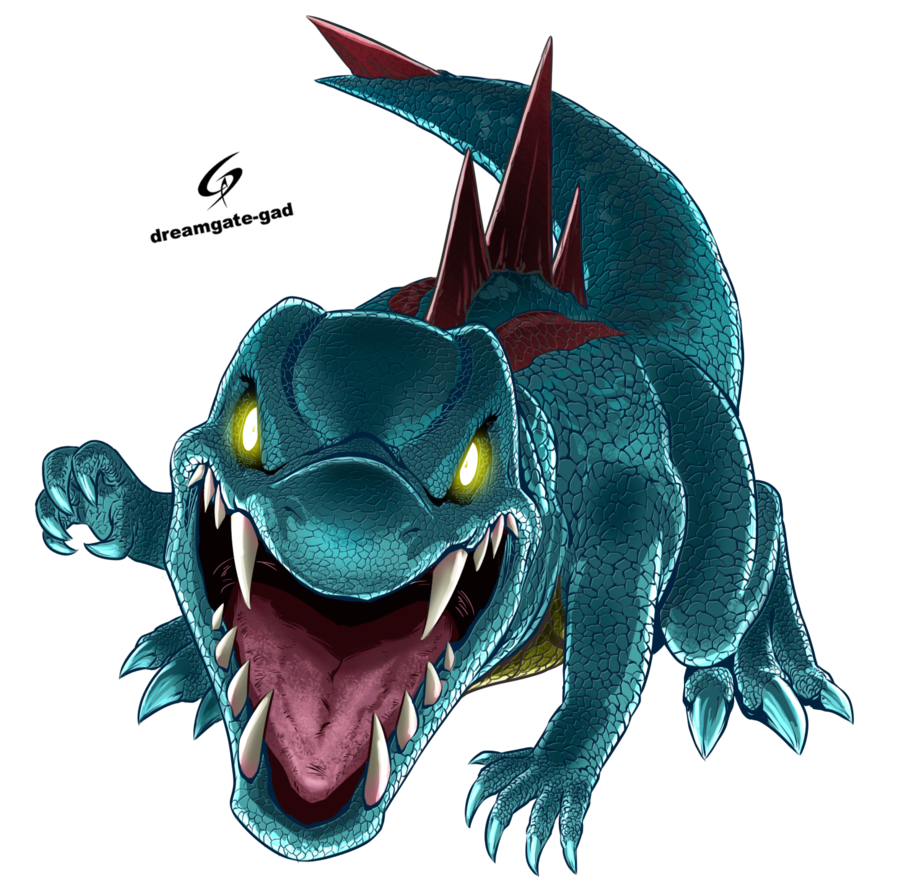 Totodile used Scary Face! : r/pokemon