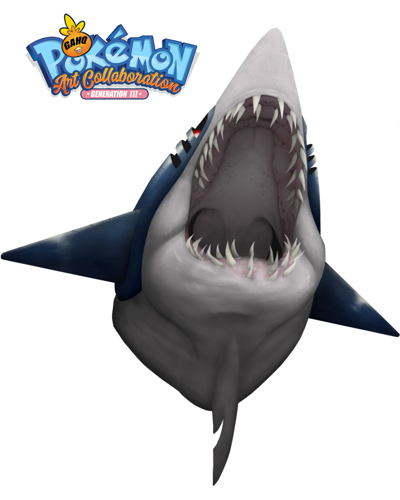 Pokemon Generation III Art Tribute: Sharpedo