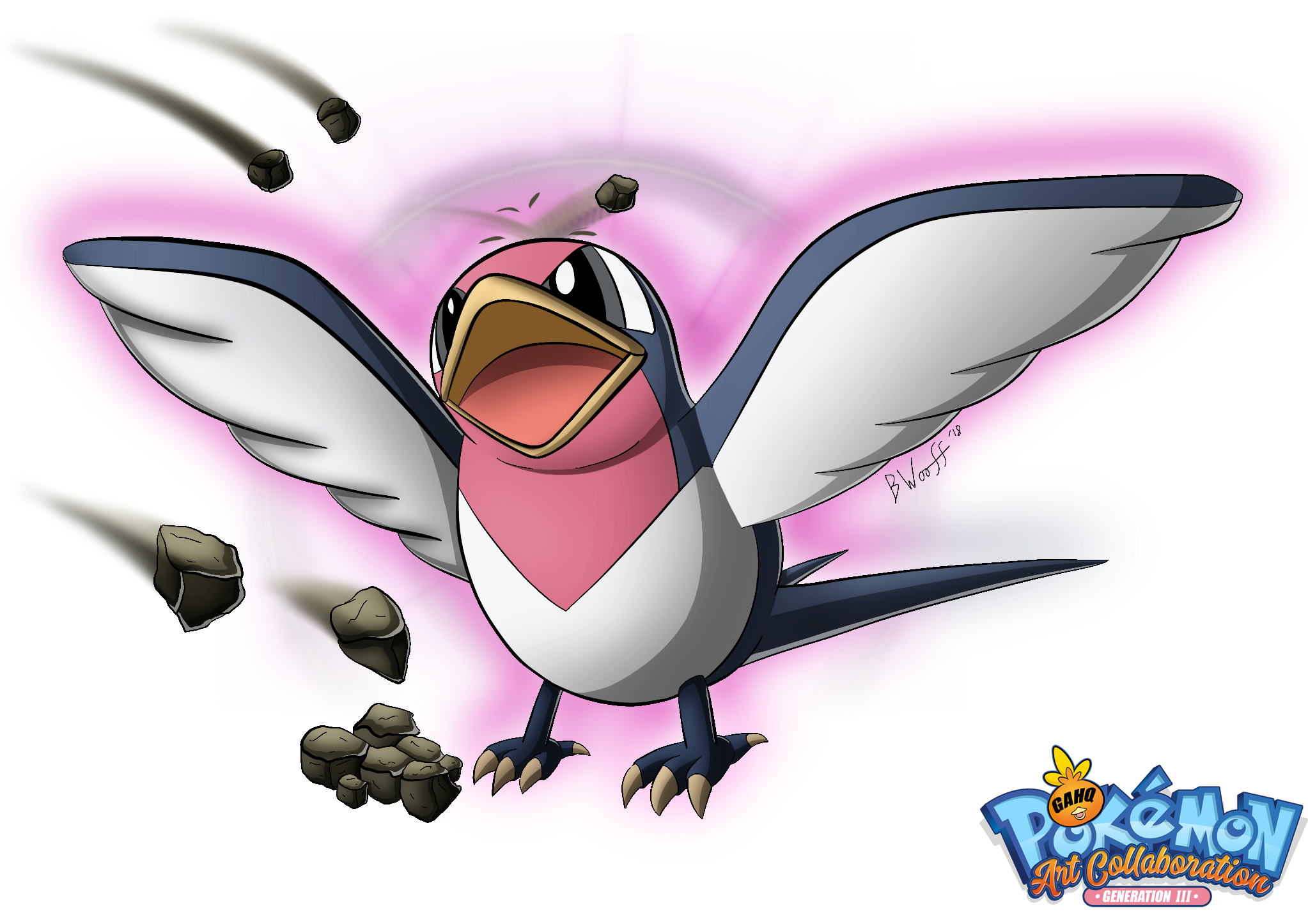 #276 Taillow used Secret Power and Toxic in our Pokemon Generation III Art ...