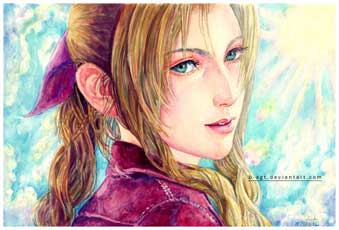 Aerith Final Fantasy by B-AGT