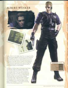 Albert Wesker Resident Evil Archives