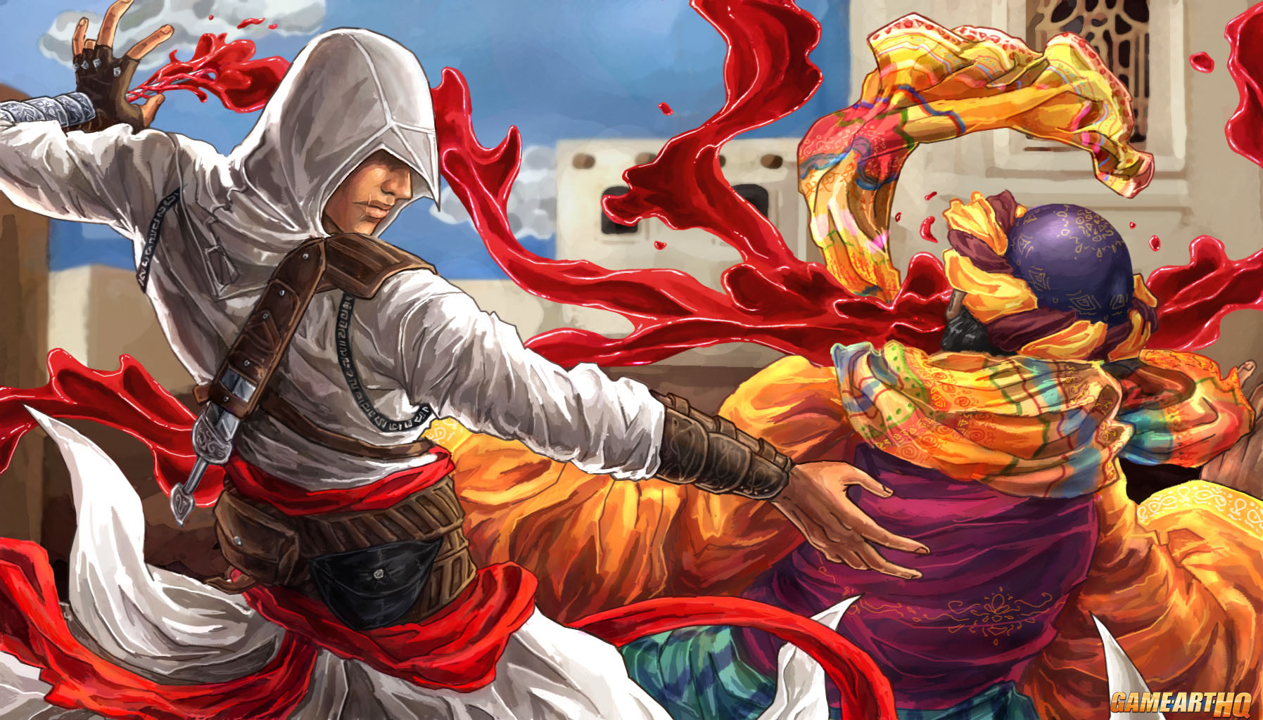 Altaïr Ibn-La’Ahad from Assassins Creed in the GA-HQ Video Game Character D...