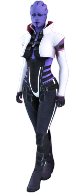 Aria T'Loak (Mass Effect) Render