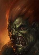 Blanka from Street Fighter by_sirend