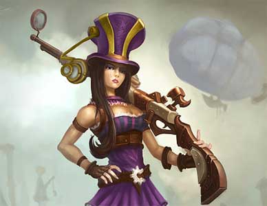 Caitlyn, the Sheriff of Piltover - League of Legends