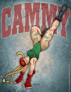 Cammy White Street Fighter by by Eric DeSantis