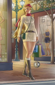 Cammy White goes shopping by_shrouded_artist