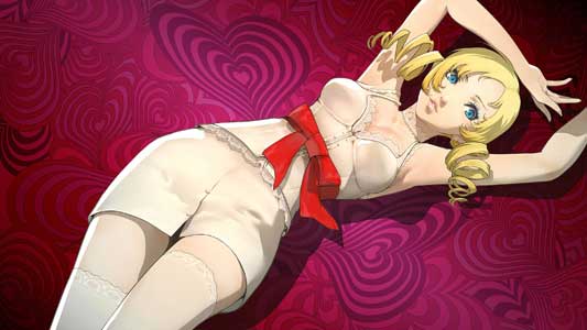 Catherine Video Game Character Official Art Wallpaper