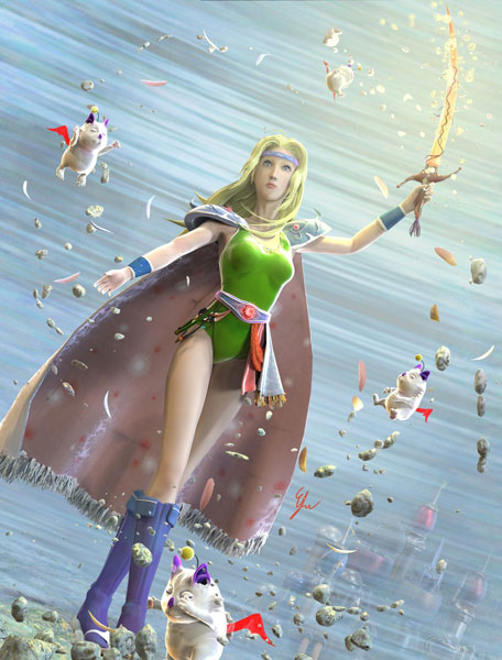 Celes Chere Final Fantasy VI for Game-Art-HQ