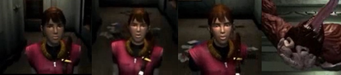 Claire Redfield Resident Evil 2 in Fear